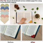 30pcs Leather Heart Book Marks For Reading Women - Cute Bookmarks For Book Lover