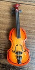 Dollhouse Mini Wooden Violin Instrument