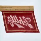 Vintage Large Schlitz Embroidered Patch New Old Stock
