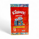 Kleenex Anti-viral 3-ply Facial Tissues 55 Tissues Cube Boxes - 12 Count