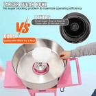 Vevor Commercial Cotton Candy Machine With Cart Sugar Floss Maker 1000w Party