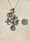 Carolyn Pollack Rmt Cody Victoria Dine Sterling Silver Pendant
