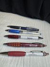 Lot Of 5 Premium Pharmaceutical Rep Pens     Metal   Executive Styles  Free Ship