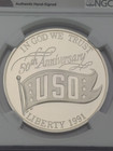 1991-s Uso Proof Silver Dollar Ngc Gem Proof Ultra Cameo John Mercanti Signed
