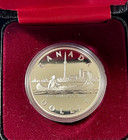 1984 Canada Silver Dollar Proof Toronto Sesquicentennial W ogp- bin6315r 