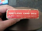 Vintage Whitman Animal Rummy Card Game  3012 In Red Box - 1940 s - Complete Deck