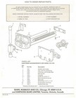 Sears Craftsman 3915195 Woodworkers Vise Owners Manual And Parts List  Foldouts