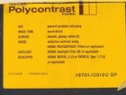 Kodak Photographic Paper - 100  Sheets Polycontrast F - 8x10