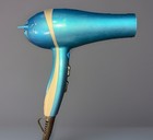 Babyliss Pro Nano Titanium Hair Blow Dryer  Ionic Blue 2000w Tested  Works Great