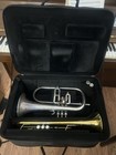Protec Black Fabric Padded Case For Trumpet flugelhorn W  Carry Shoulder Strap