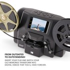 Kodak Reels 8mm   Super 8 Films Digitizer Converter With Big 5    Screen  Black