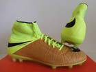 Nike Hypervenom Phantom 2 Lthr Leather Fg Canvas Brown-volt Sz 9  747501-707 