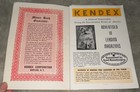 1950 Kendex Corp Fashion Catalog Lingerie Robes Slips With Original Price Sheet