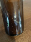 Antique Amber Beer Bottle M B    C Co Circa 1900 Blob Top Hand Finished Glass