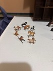 Breyer Mini Whinnies Model Horses Collection Mixed Lot With Plastic Display Case
