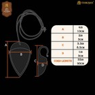 Medieval Hand Forged Neck Knife With Free Brown Sheath Pocket Hunting Knife Tool