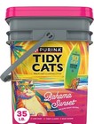 Purina Tidy Cats Bahama Sunset Scented Clumping Low Dust Odor Control Multi Cat