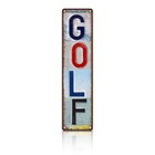 Vintage Sport Street Sign Golf Wall Decor Metal Tin Signs 4x16 Inch St-c-10