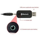 2pcs Usb Bluetooth Music Stereo Wireless Audio Receiver Adapter Home Car Speaker