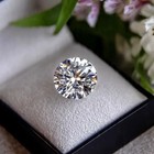 Loose 10 00 Ct Round Cut Natural D Color Lab Grown Cvd Diamond Vvs1 Certified