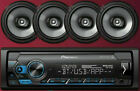 New Pioneer Package Of 1-din Media Car Stereo Receiver    4x 6 5  Speakers