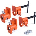 Pony 2-pack Pipe Clamps 52 Wood Gluing Pipe Clamp Fixture Black Pipe 1 2    3 4 