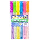 Sunny Days Entertainment  4oz Bubble Wands     6 Pack Bubble Wand Toy   Summer 