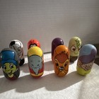 Mighty Beanz Disney Mixed Character Bean Capsule Figures Lot  2006 