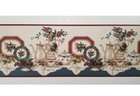 Vtg Imperial Wallpaper Border Teapots Teacups   Dishes Deadstock 4 Rolls Cottage