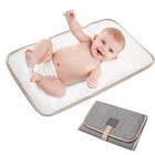 Portable Changing Pad For Diaper Bag Baby Diaper Changing Mat Waterproof Foldabl