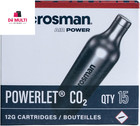 15-count Co2 Cartridges For Air Rifles And Air Pistols