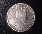 Canadian Circulated 1903    925  Silver 5 Cents Coin-lqqk  