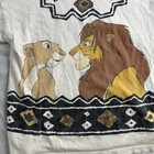 Vintage 1990s Disney Lion King Youth Large 14 Graphic T Shirt Simba   Nala