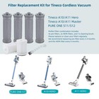 Tineco A10 A11 Pure One S12 Vacuum Filter Replacement Kit - 4 Pre-filters  2 Hep