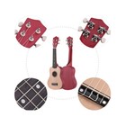 21 Inch Soprano Ukulele Acoustic Guitar Uke bag  Strings Picks Tuner E5s5