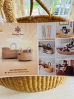 Nwt Ghana Baskets  Bolga African Baskets  Market Basket   Fair Trade 17 -19 