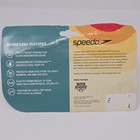 Speedo Boomerang Adult Swim Goggles Black Smoke Anti-fog Uv Protection New