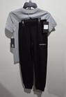 New Converse 2pc Jogger Set  Size Small Black And Gray