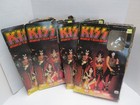 Kiss Mego Boxes  -  1977 Vintage Aucoin  -  Lot Of 4  -  Original Empty