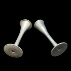 Pair Vintage Pinard Two-piece Aluminum Fetal Monaural Stethoscopes  Medicine