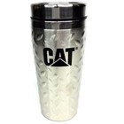 New Cat Caterpillar Stainless Steel Diamond Plated Travel Mug Cup Tumbler