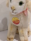 Vintage 8  Steiff Standing Lamb Cosy Lamby Pink Bow Button 5474 21 Original Tag