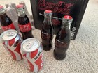 Stranger Things Limited Edition Coca Cola Bottles   Can Set 2019 - Cans Drained