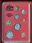 1990 Royal Australian Mint Proof Aboriginal Set 8 Coins With Box