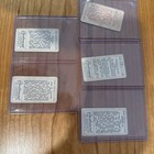 Lot Of 5 1910 Bird Series Tobacco Cards - Piedmont  Sweet Caporal