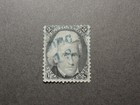 Us Stamp Scott     73       1863 2c   Jumpin  Jack Flash      Black Perf 12