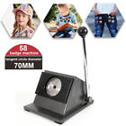Button Maker 58mm Card Badge Punch Press Machine 500 Grams Parts Circle Cutter