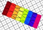 8 Different Colors 1    Diameter X Nominal 3  Long Clear Acrylic Rods  2 7 8 long 