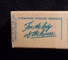 1968 Playtex Tampon Promo Pack With Super Tampon  Instructions - 1st Generation 