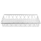 Hubert   Wire Basket Chrome Plated Steel - 18 l X 12 w X 2 h